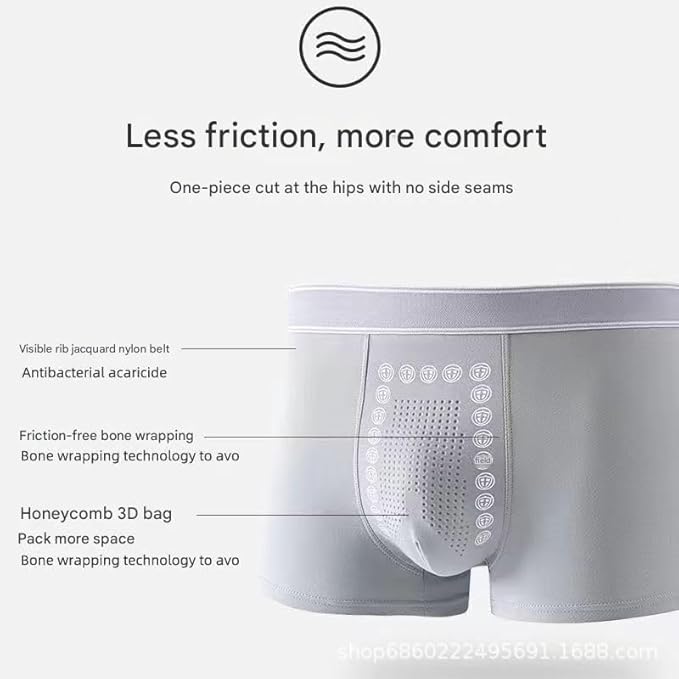 Buy 1 Get 2 Free – Men's Ice Silk Briefs/Boxers – Just ₹1199!