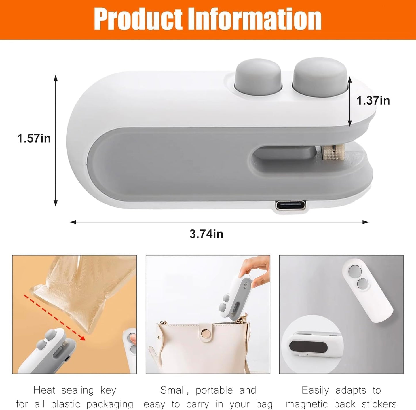 Mini Packet Sealing Machine – Buy 1 Get 1 Free | Flat 50% OFF | Free Delivery | COD Available